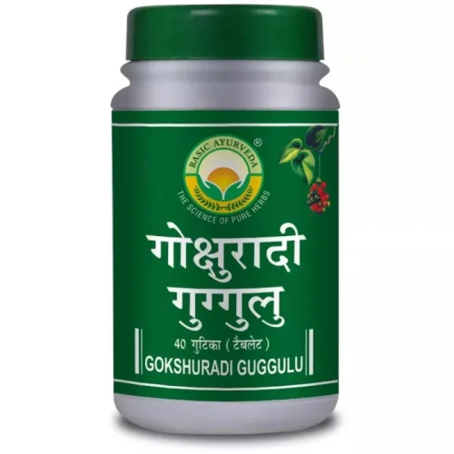 Basic Ayurveda Gokshuradi Guggulu (40 Tablets)
