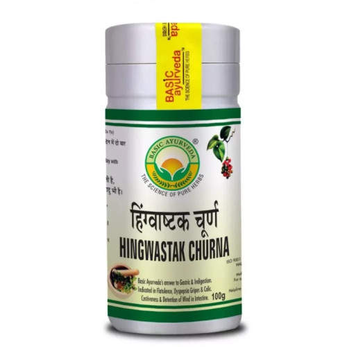 Basic Ayurveda Hingwastak Churna (100g)