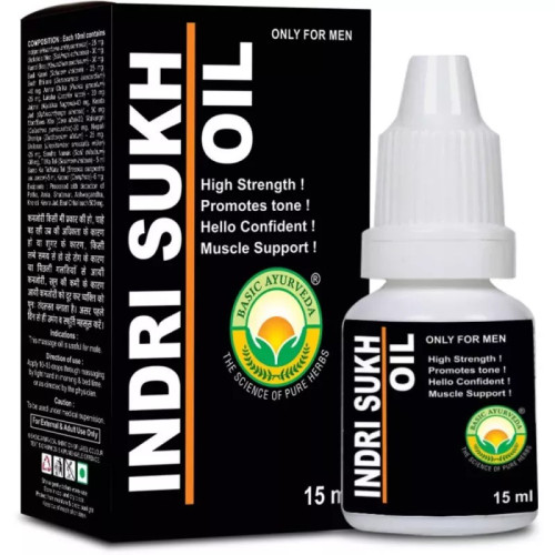 Basic Ayurveda Indri Sukh Oil (15ml)