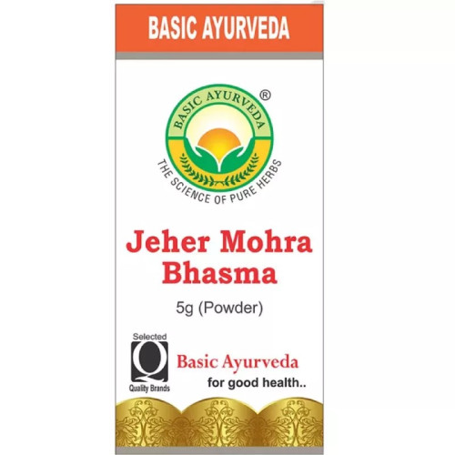 Basic Ayurveda Jeher Mohra Bhasma (5g)