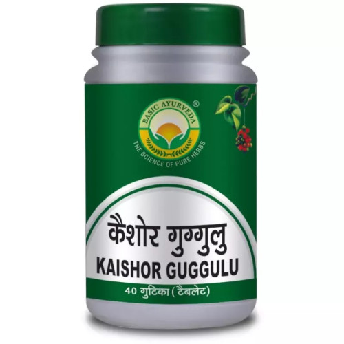 Basic Ayurveda Kaishor Guggulu (40 Tablets)