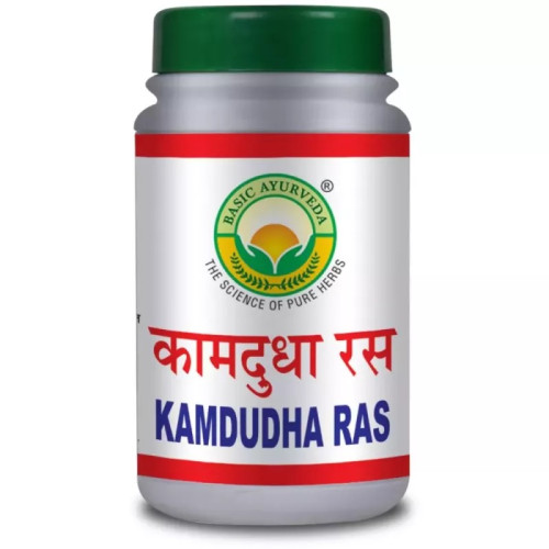 Basic Ayurveda Kamdudha Ras (40 Tablets)