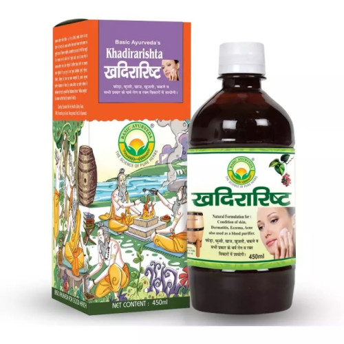 Basic Ayurveda Khadirarishta (450ml)