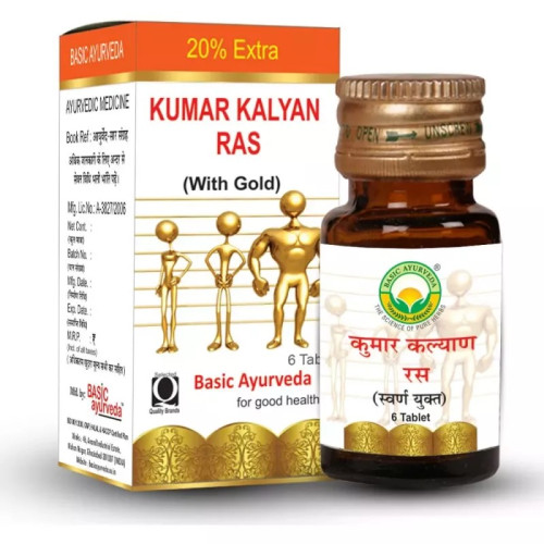 Basic Ayurveda Kumar Kalyan Ras (6 Tablets)