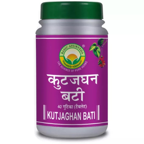 Basic Ayurveda Kutjaghan Bati (40 Tablets)