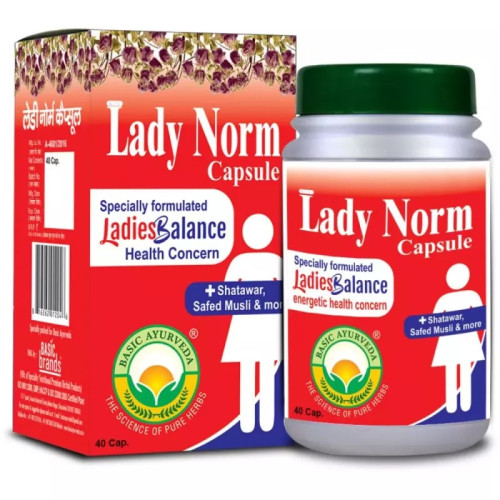 Basic Ayurveda Lady Norm  Capsulesule (40 Capsules)