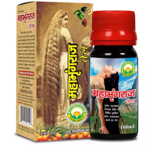 Basic Ayurveda Maha Bharingraj Tail (100ml)