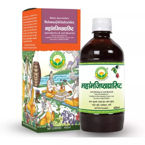 Basic Ayurveda Mahamanjishthadyarishta (450ml)