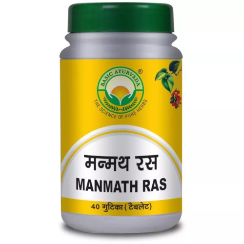 Basic Ayurveda Manmath Ras (40 Tablets)