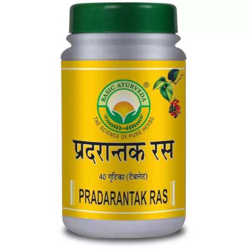 Basic Ayurveda Pradrantak Ras (40 Tablets)