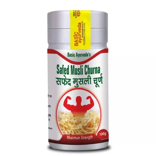 Basic Ayurveda Safed Musli Churna (100g)