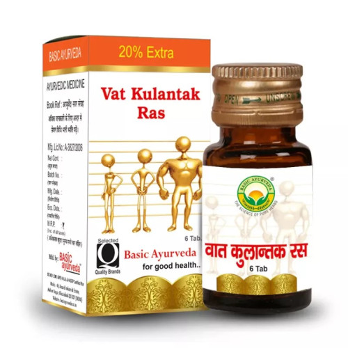 Basic Ayurveda Vata Kulantak Ras (6 Tablets)