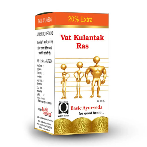 Basic Ayurveda Vata Kulantak Ras (6 Tablets)