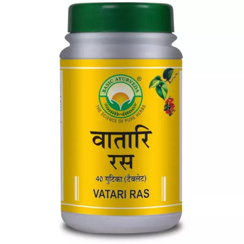 Basic Ayurveda Vatari Ras (40 Tablets)