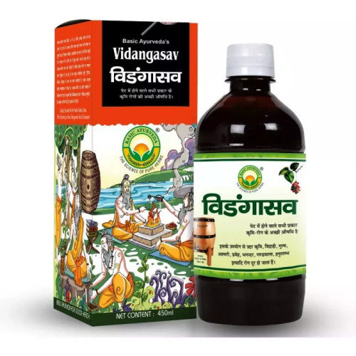 Basic Ayurveda Vidangasava (450ml)