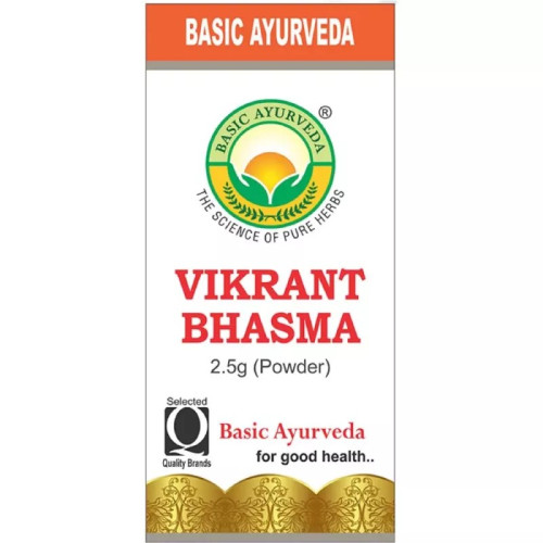 Basic Ayurveda Vikrant Bhasma (2.5g)