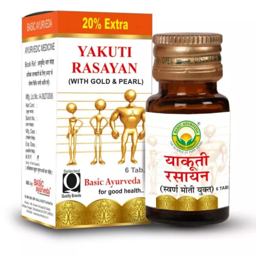 Basic Ayurveda Yakuti Rasayan (6 Tablets)