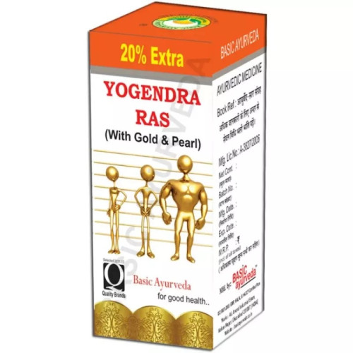 Basic Ayurveda Yogendra Ras (6 Tablets)