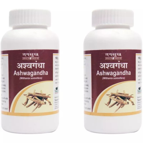 Tansukh Ashwagandha Churna (100g, Pack of 2)