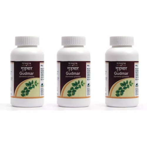 Tansukh Gudmar Patra Churna (100g, Pack of 3)