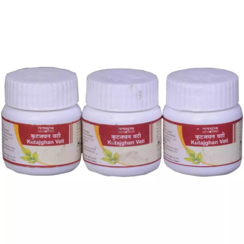 Tansukh Kutajghan Vati (10g, Pack of 3)