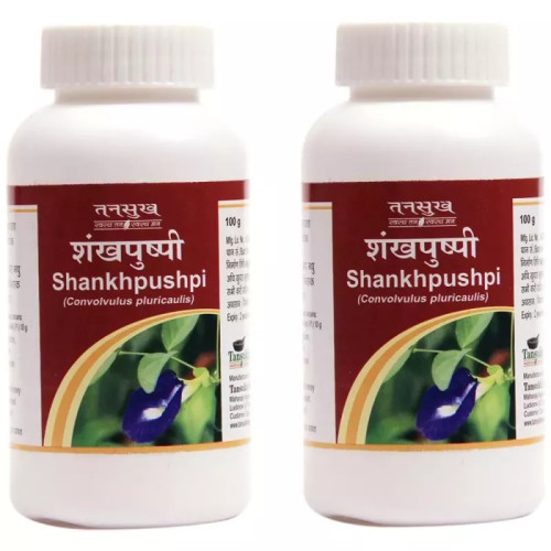 Tansukh Shankhpuspi Churna (100g, Pack of 2)