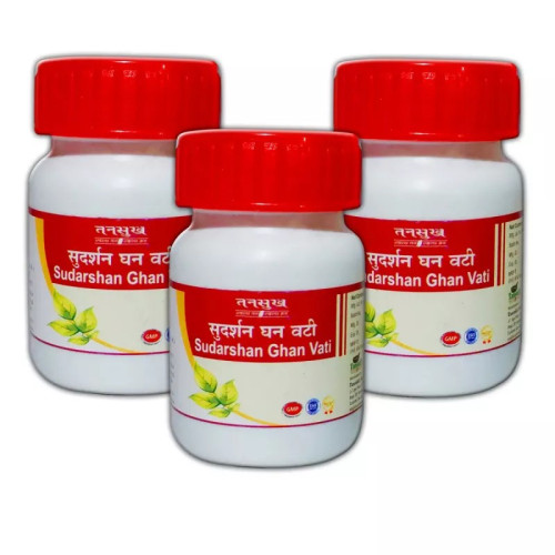 Tansukh Sudarshanghan Vati (10g, Pack of 3)