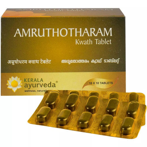 Kerala Ayurveda Amruthotharam Kwath  Tablets (100 Tablets)