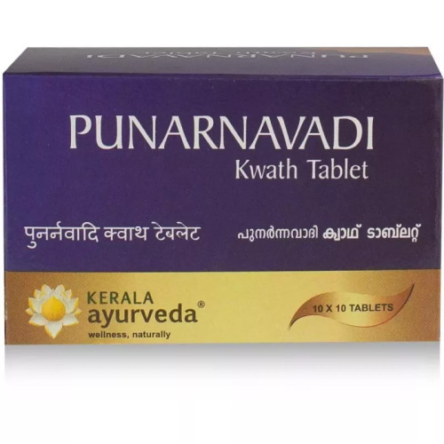 Kerala Ayurveda Punarnavadi Kwath  Tablet (100 Tablets)