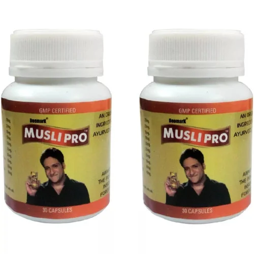 Deemark Musli Pro  Capsules (30 Capsules, Pack of 2)