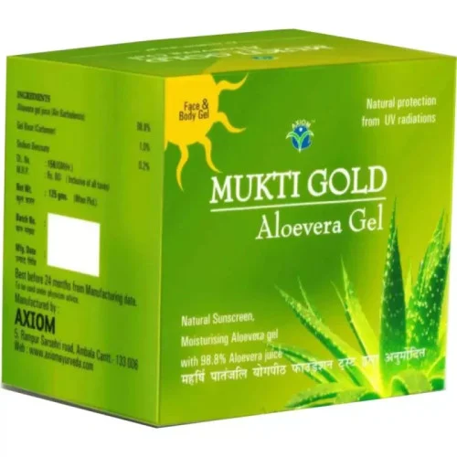 Axiom Mukti Gold Green Gel (125g)