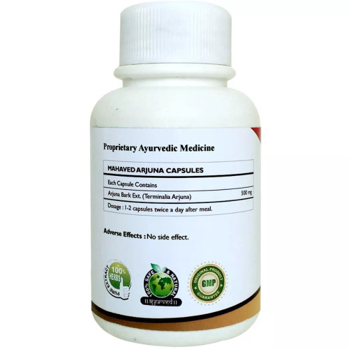 Mahaved Arjuna Extract  Capsulesule (60 Capsules)