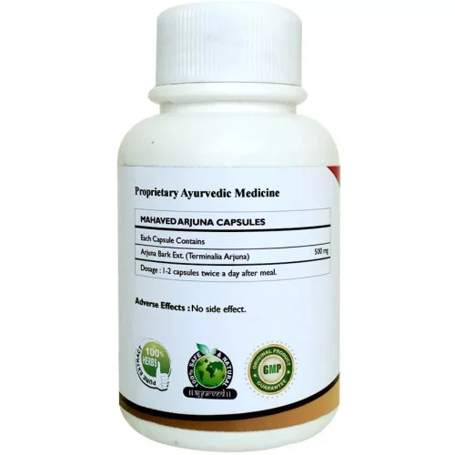 Mahaved Arjuna Extract  Capsulesule (60 Capsules)