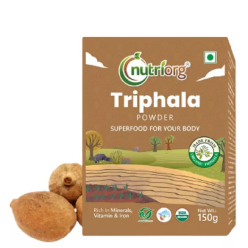 Nutriorg Certified Organic Triphala Powder (150g)
