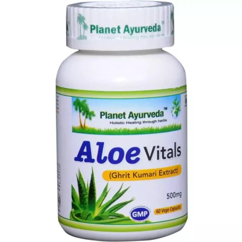 Planet Ayurveda Aloe Vitals  Capsulesule (60 Capsules)