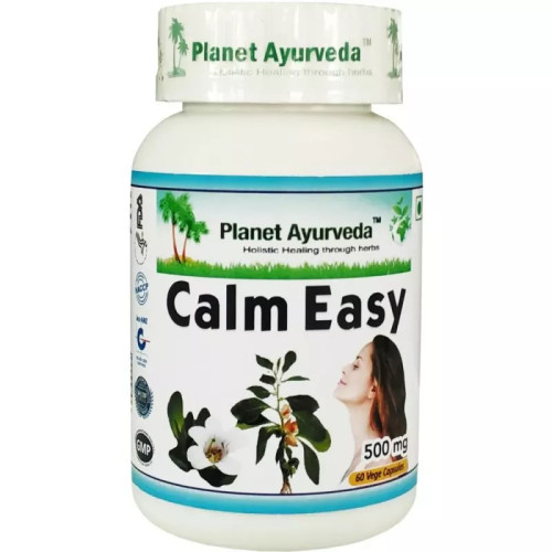 Planet Ayurveda Calm Easy  Capsulesule (60 Capsules)