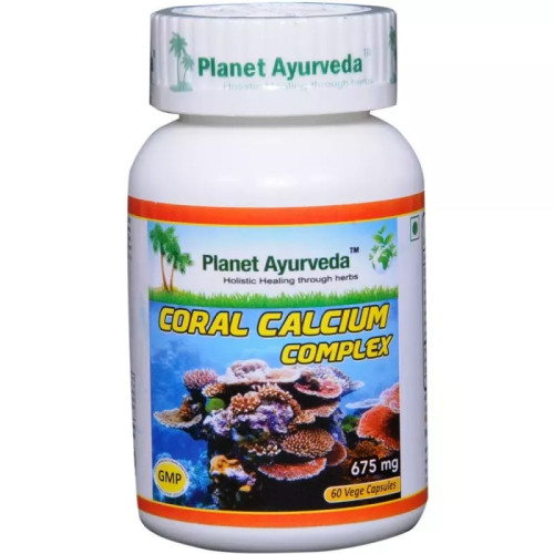 Planet Ayurveda Coral Calcium Complex  Capsulesule (60 Capsules)