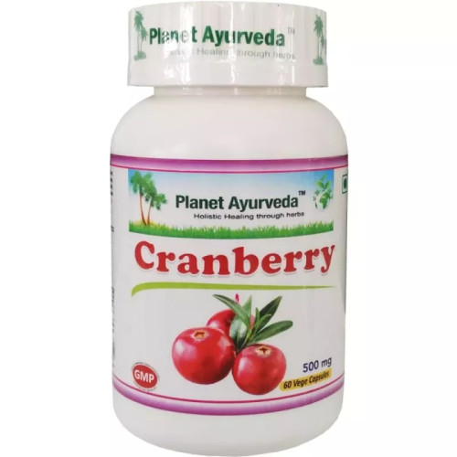 Planet Ayurveda Cranberry  Capsulesule (60 Capsules)