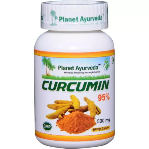 Planet Ayurveda Curcumin 95%  Capsulesule (60 Capsules)