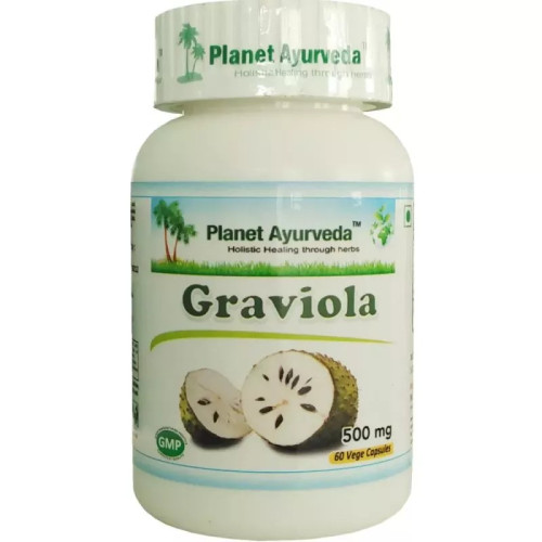Planet Ayurveda Graviola  Capsulesule (60 Capsules)