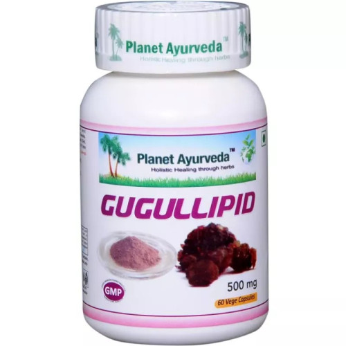 Planet Ayurveda Gugulipid  Capsulesule (60 Capsules)