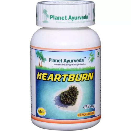 Planet Ayurveda Heart Burn  Capsulesule (60 Capsules)