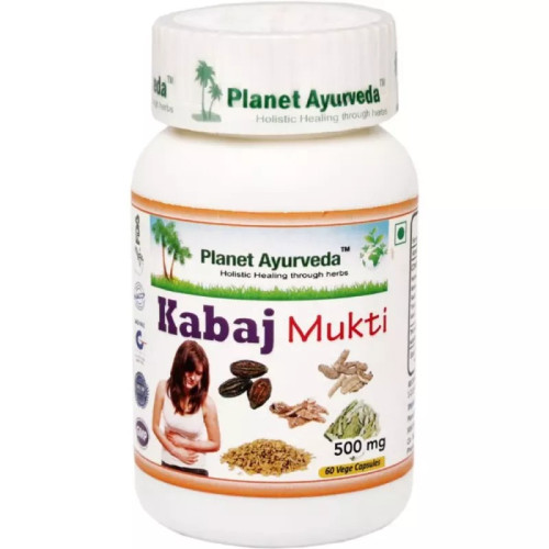 Planet Ayurveda Kabaj Mukti  Capsulesule (60 Capsules)