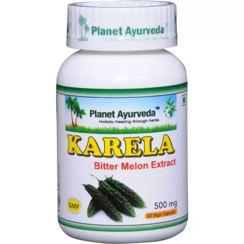 Planet Ayurveda Karela  Capsulesule (60 Capsules)