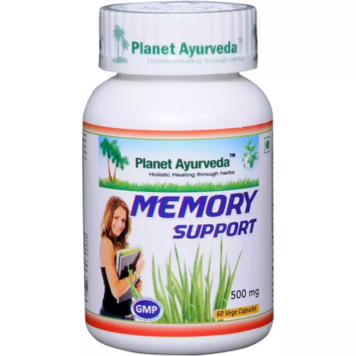 Planet Ayurveda Memory Support  Capsulesule (60 Capsules)