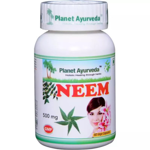 Planet Ayurveda Neem  Capsulesule (60 Capsules)