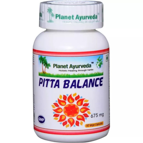 Planet Ayurveda Pitta Balance  Capsulesule (60 Capsules)