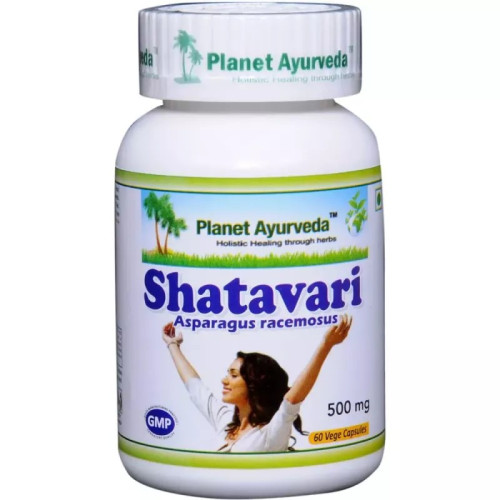 Planet Ayurveda Shatavari  Capsulesule (60 Capsules)
