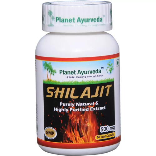Planet Ayurveda Shilajit  Capsulesule (60 Capsules)