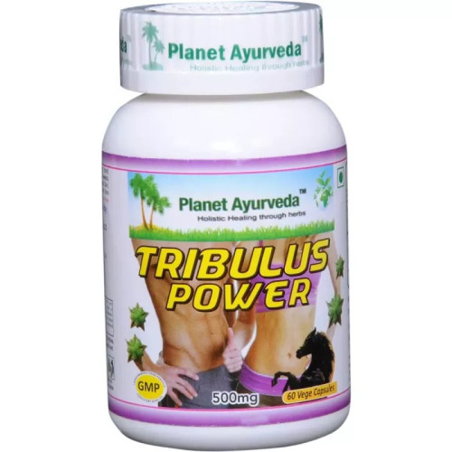 Planet Ayurveda Tribulus Power  Capsulesule (60 Capsules)